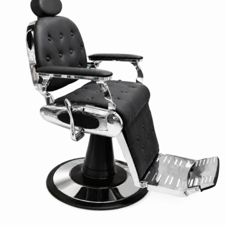 Sillón de Barbería Chicago Negro